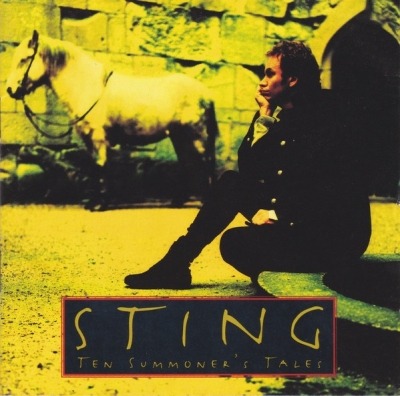 Sting - Ten Summoner's Tales (Album, 1993): oprawa graficzna przedniej okładki
