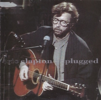 Eric Clapton - Unplugged (Album, 1992): oprawa graficzna przedniej okładki