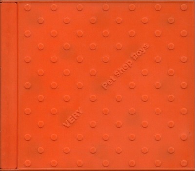 Pet Shop Boys - Very (Album, 1993): oprawa graficzna przedniej okładki