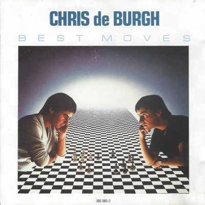 Chris de Burgh - Best Moves (Kompilacja, 1981): oprawa graficzna przedniej okładki