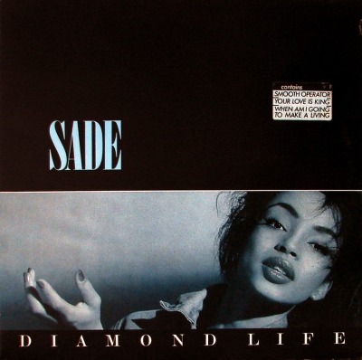 Sade - Diamond Life (Album, 1984): oprawa graficzna przedniej okładki