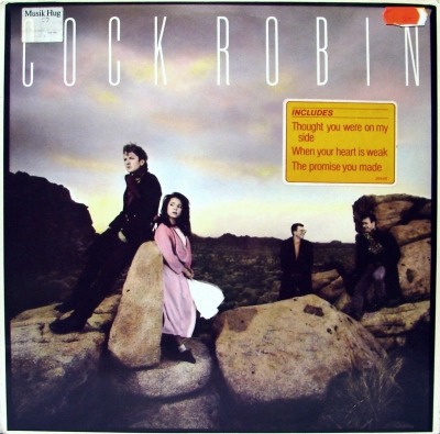 Cock Robin - Cock Robin (Album, 1985): oprawa graficzna przedniej okładki
