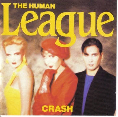 The Human League - Crash (Album, 1986): oprawa graficzna przedniej okładki