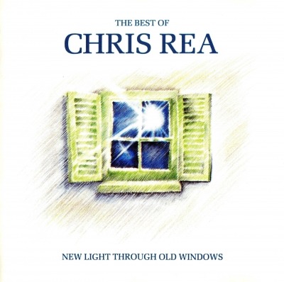 Chris Rea - New Light Through Old Windows (The Best Of Chris Rea) (Kompilacja, 1988): oprawa graficzna przedniej okładki