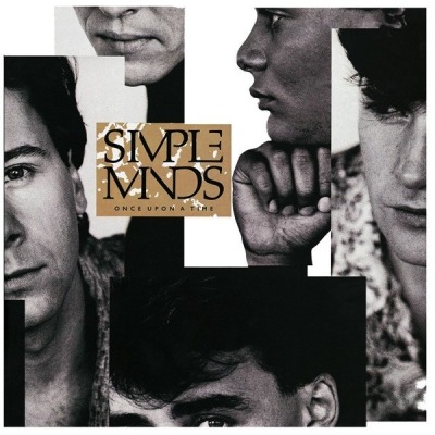 Simple Minds - Once Upon a Time (Album, 1985): oprawa graficzna przedniej okładki