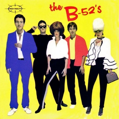 The B-52's - The B-52's (Album, 1979): oprawa graficzna przedniej okładki