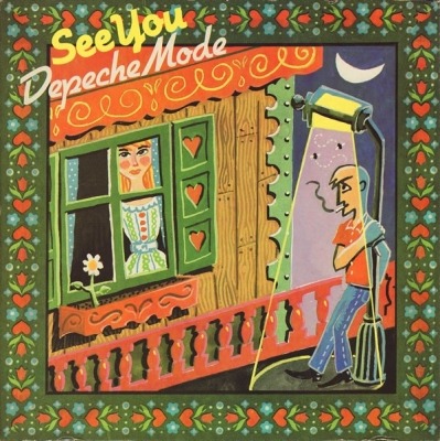 Depeche Mode - See You (Singiel, 1982): oprawa graficzna przedniej okładki