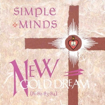 Simple Minds - New Gold Dream (81-82-83-84) (Album, 1982): oprawa graficzna przedniej okładki