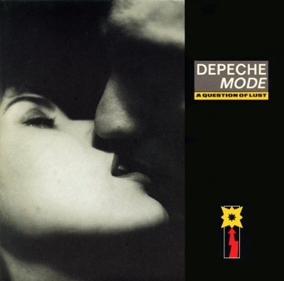 Depeche Mode - A Question Of Lust (Singiel, 1986): oprawa graficzna przedniej okładki