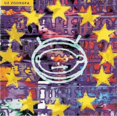 U2 - Zooropa (Album, 1993): oprawa graficzna przedniej okładki