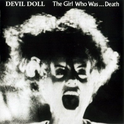 Devil Doll - The Girl Who Was... Death (Album, 1989): oprawa graficzna przedniej okładki