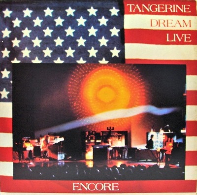 Tangerine Dream - Encore (Album, 1977): oprawa graficzna przedniej okładki