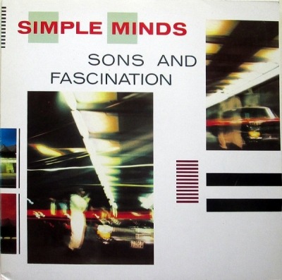 Simple Minds - Sons And Fascination (Album, 1981): oprawa graficzna przedniej okładki