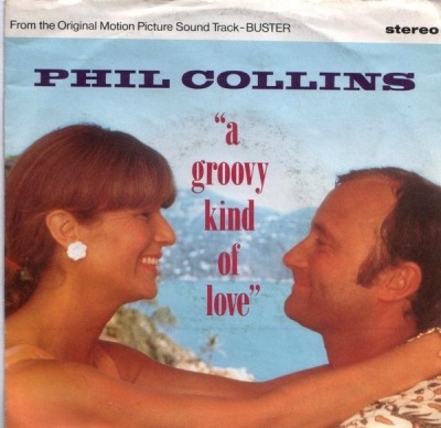 Phil Collins - A Groovy Kind Of Love (Singiel, 1988): oprawa graficzna przedniej okładki