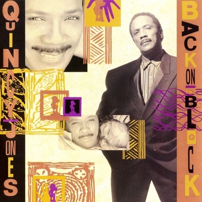 Quincy Jones - Back On The Block (Album, 1989): oprawa graficzna przedniej okładki