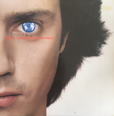 Jarre - Les Chants Magnétiques (Album, 1981): oprawa graficzna przedniej okładki