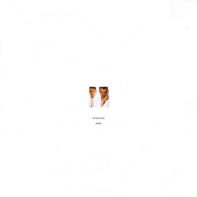 Pet Shop Boys - Please (Album, 1986): oprawa graficzna przedniej okładki