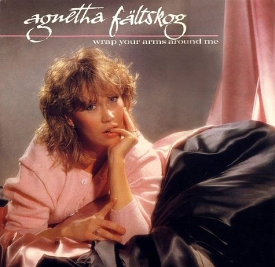 Agnetha Fältskog - Wrap Your Arms Around Me (Album, 1983): oprawa graficzna przedniej okładki