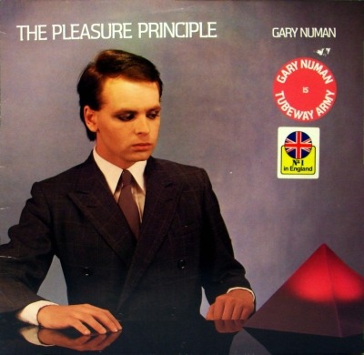 Gary Numan - The Pleasure Principle (Album, 1979): oprawa graficzna przedniej okładki
