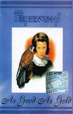Pendragon - As Good As Gold + Fallen Dreams And Angels (Singiel, Kaseta, EP, ℗ © 1996): oprawa graficzna przedniej okładki