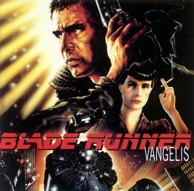 Vangelis - Blade Runner (Album, 1982): oprawa graficzna przedniej okładki