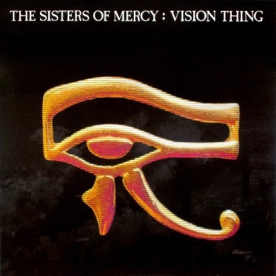 The Sisters of Mercy - Vision Thing (Album, 1990): oprawa graficzna przedniej okładki