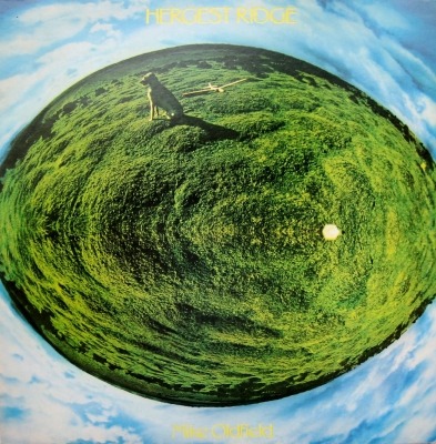Mike Oldfield - Hergest Ridge (Album, 1974): oprawa graficzna przedniej okładki
