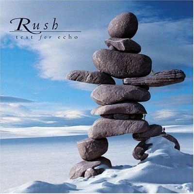 Rush - Test for Echo (Album, 1996): oprawa graficzna przedniej okładki