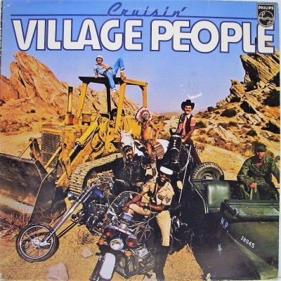 Village People - Cruisin' (Album, 1978): oprawa graficzna przedniej okładki
