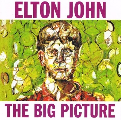Elton John - The Big Picture (Album, 1997): oprawa graficzna przedniej okładki