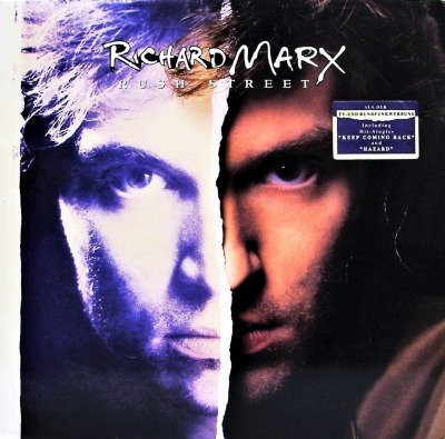 Richard Marx - Rush Street (Album, 1991): oprawa graficzna przedniej okładki