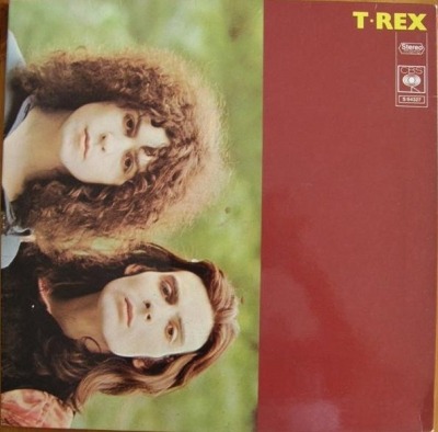 T. Rex - T. Rex (Album, 1970): oprawa graficzna przedniej okładki
