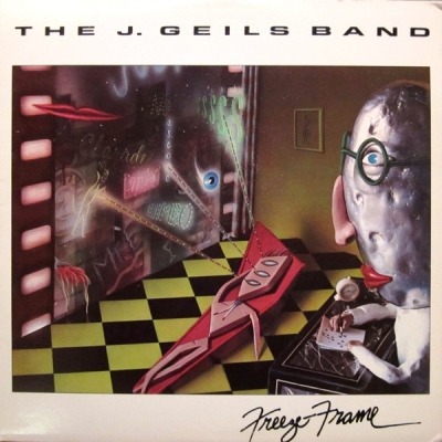 J. Geils Band - Freeze Frame (Album, 1981): oprawa graficzna przedniej okładki