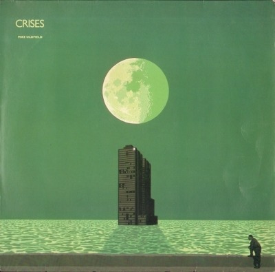 Mike Oldfield - Crises (Album, 1983): oprawa graficzna przedniej okładki