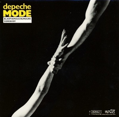 Depeche Mode - Blasphemous Rumours / Somebody (Singiel, 1984): oprawa graficzna przedniej okładki