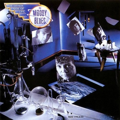 The Moody Blues - The Other Side of Life (Album, 1986): oprawa graficzna przedniej okładki