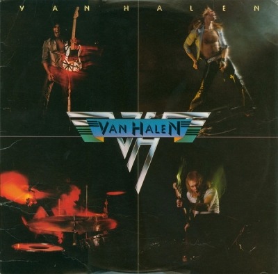 Van Halen - Van Halen (Album, 1978): oprawa graficzna przedniej okładki