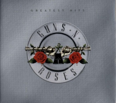 Guns N' Roses - Greatest Hits (Kompilacja, 2004): oprawa graficzna przedniej okładki