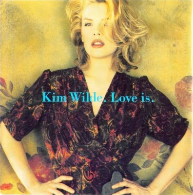 Kim Wilde - Love Is (Album, 1992): oprawa graficzna przedniej okładki
