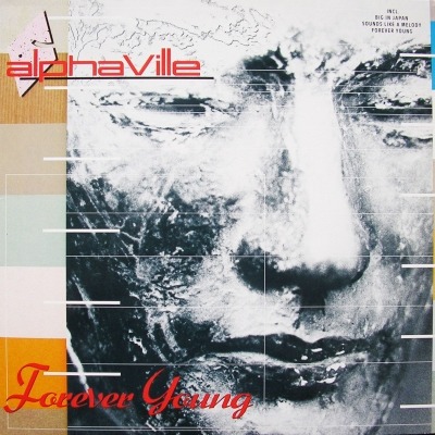 Alphaville - Forever Young (Album, 1984): oprawa graficzna przedniej okładki