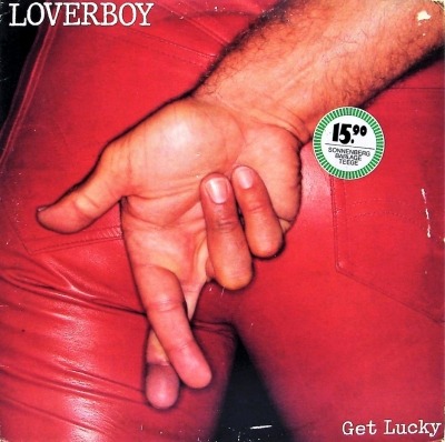 Loverboy - Get Lucky (Album, 1981): oprawa graficzna przedniej okładki