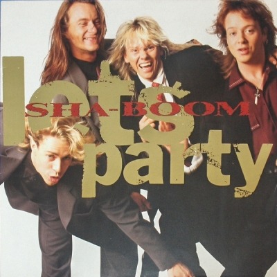 Sha-Boom - Let's Party (Album, Winyl, LP, ℗ © 1990): oprawa graficzna przedniej okładki
