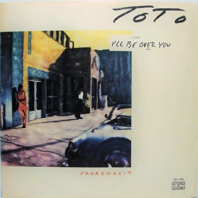 Toto - Fahrenheit (Album, 1986): oprawa graficzna przedniej okładki