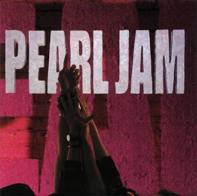 Pearl Jam - Ten (Album, 1991): oprawa graficzna przedniej okładki