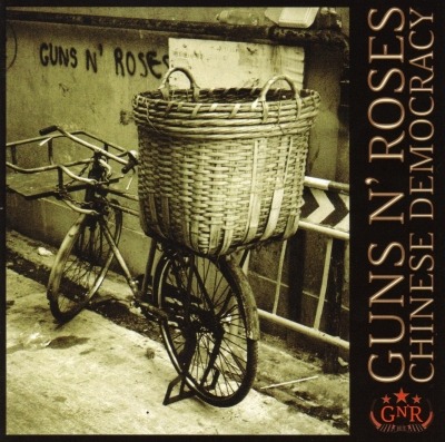 Guns N' Roses - Chinese Democracy (Album, 2008): oprawa graficzna przedniej okładki