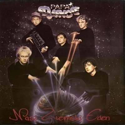 Papa Dance - Nasz Ziemski Eden (Album, 1989): oprawa graficzna przedniej okładki