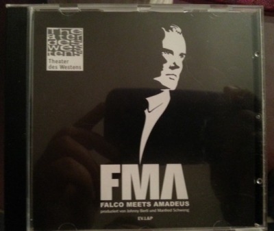 Theater Des Westens - Fma Falco Meets Amadeus (Album, 2000): oprawa graficzna przedniej okładki
