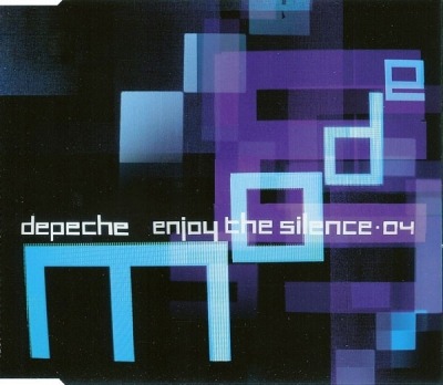 Depeche Mode - Enjoy the Silence·04 (Singiel, 2004): oprawa graficzna przedniej okładki