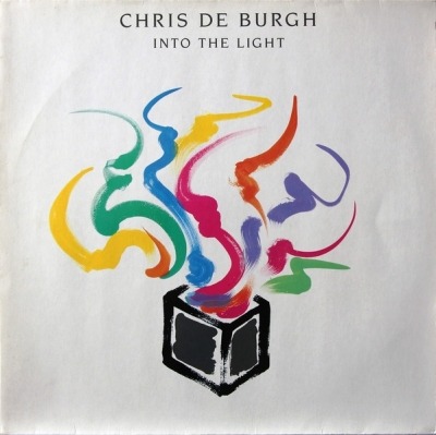 Chris de Burgh - Into The Light (Album, 1986): oprawa graficzna przedniej okładki
