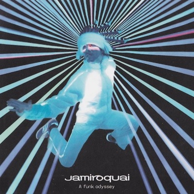Jamiroquai - A Funk Odyssey (Album, 2001): oprawa graficzna przedniej okładki
